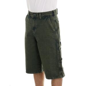 BERMUDA LOOSE DENIM PAINTER BLU